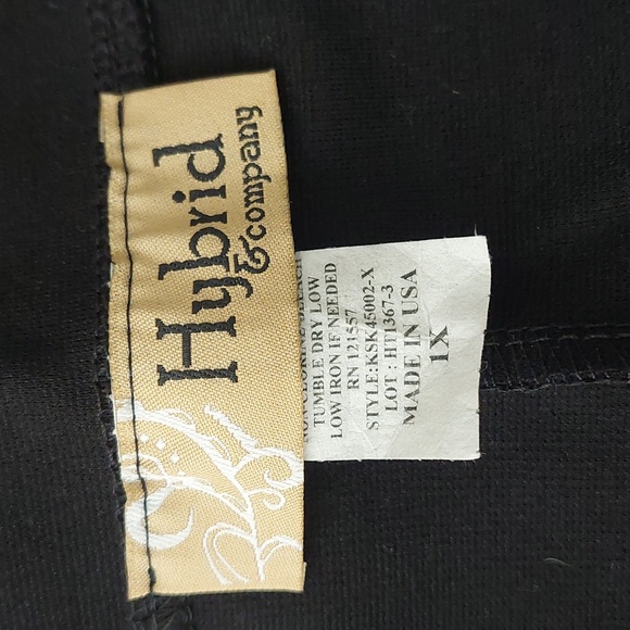 HYBRID & COMPANY premium Nylon Ponte Stretch High Waist Pencil Skirt NWT - Picture 5 of 10